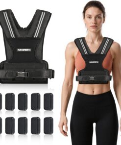 Alternative view of Weight-Adjustable Vest with Add-on Iron Blocks for Hardcore Strength Training 20lb/22lb