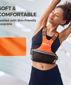 Alternative view of PACEARTH Adjustable Weight Vest 4-10lbs / 11-20lbs Orange